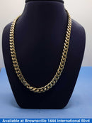 Cuban Link Chain - Yellow Gold 10k (.417) 12.5 grams 18 inch