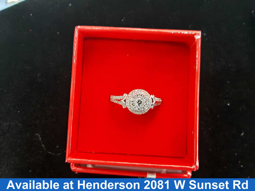 Women's Ring - White Gold 14k (.585) 5.3 grams Size 7