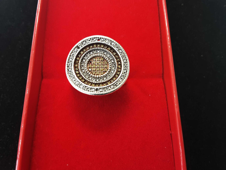 Men's Ring - Silver 10.3 grams Size 9