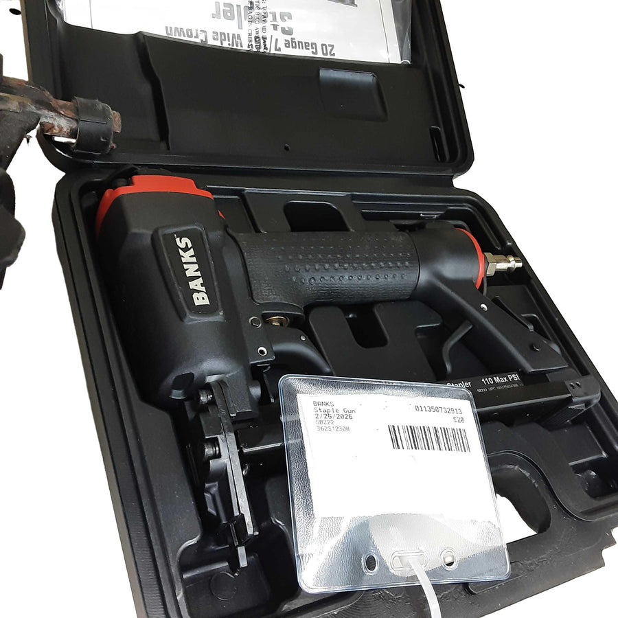 Banks 58222 Black Manual Staple Gun
