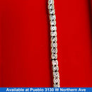 Tennis Bracelet - Yellow Gold 14k (.585) 14.3 grams 7 inch