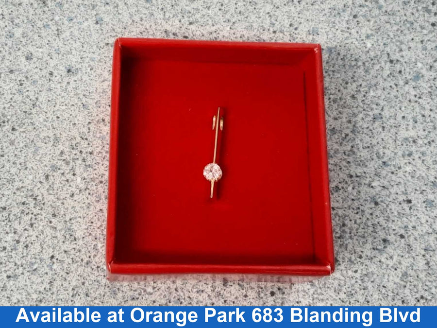 Diamond Pendant - Yellow Gold 18k (.750) 1.5 grams
