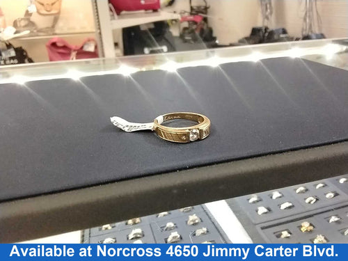 Ring - Wedding Band - Yellow Gold 14k (.585) 3.9 grams Size 11