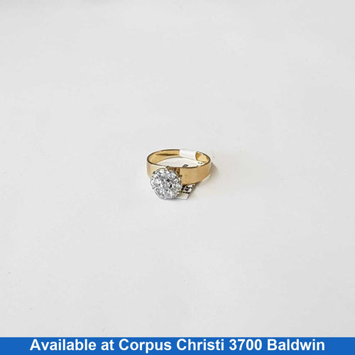 Women's Ring - Yellow Gold 14k (.585) 3.3 grams Size 7