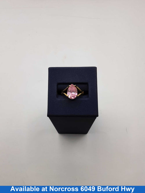 Women's Ring - Yellow Gold 10k (.417) 2.4 grams Size 8.5
