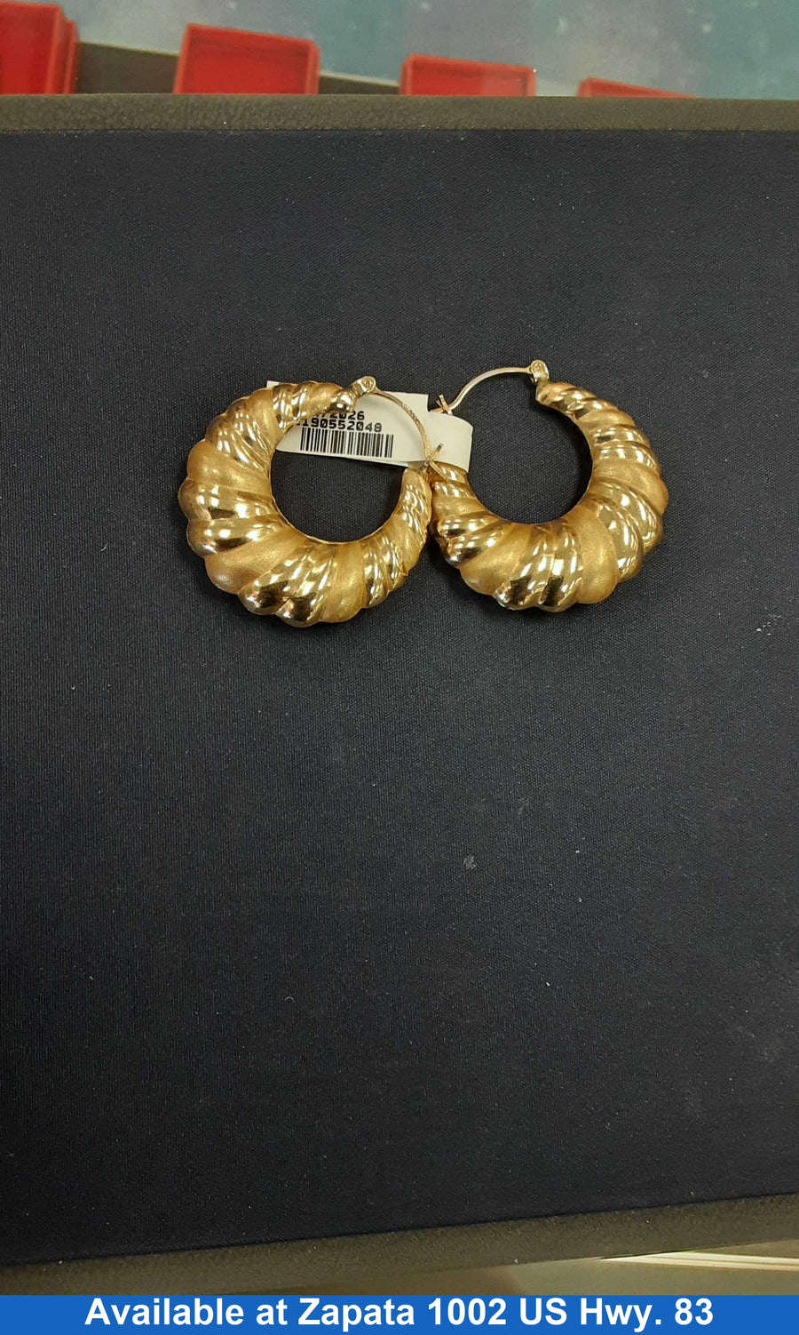 Shrimp Earrings - Yellow Gold 14k (.585) 6.9 grams