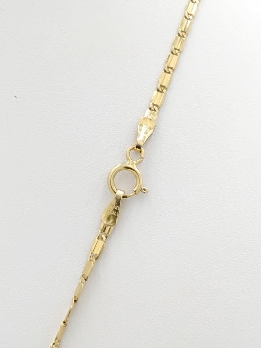 Woven Chain - Yellow Gold 14k (.585) 4.2 grams 20 inch