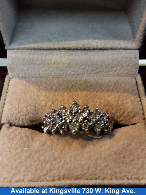 Women's Ring - Yellow Gold 10k (.417) 3.5 grams Size 6