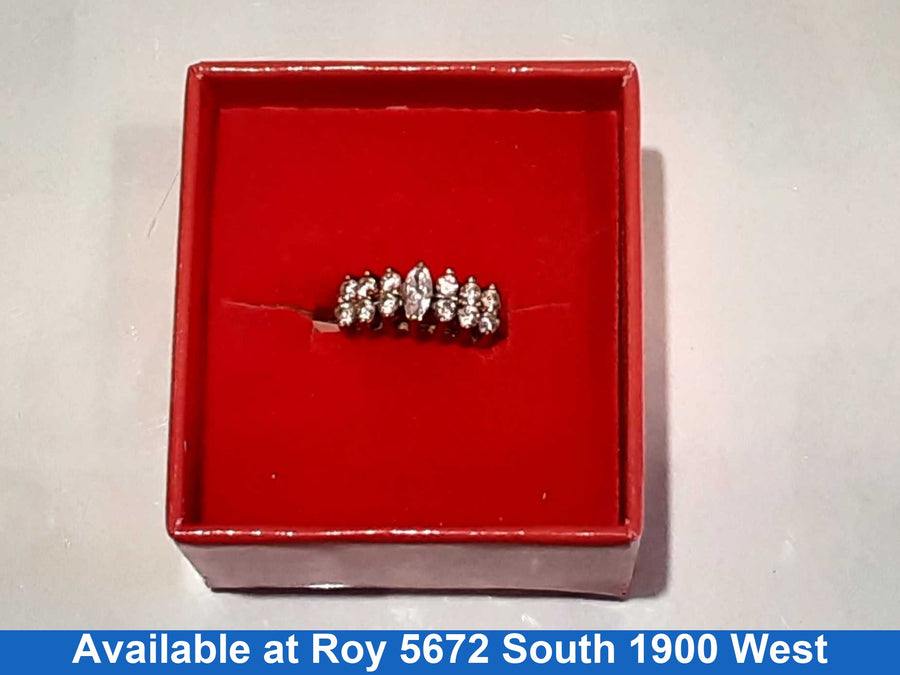 Women's Ring - Yellow Gold 10k (.417) 3.3 grams Size 9