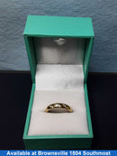 Ring - Wedding Band - Yellow Gold 10k (.417) 1.1 grams Size 7.5
