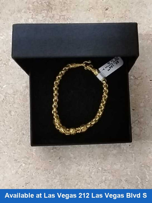 Bracelet - Yellow Gold 22k (.917) 14.3 grams 6 inch