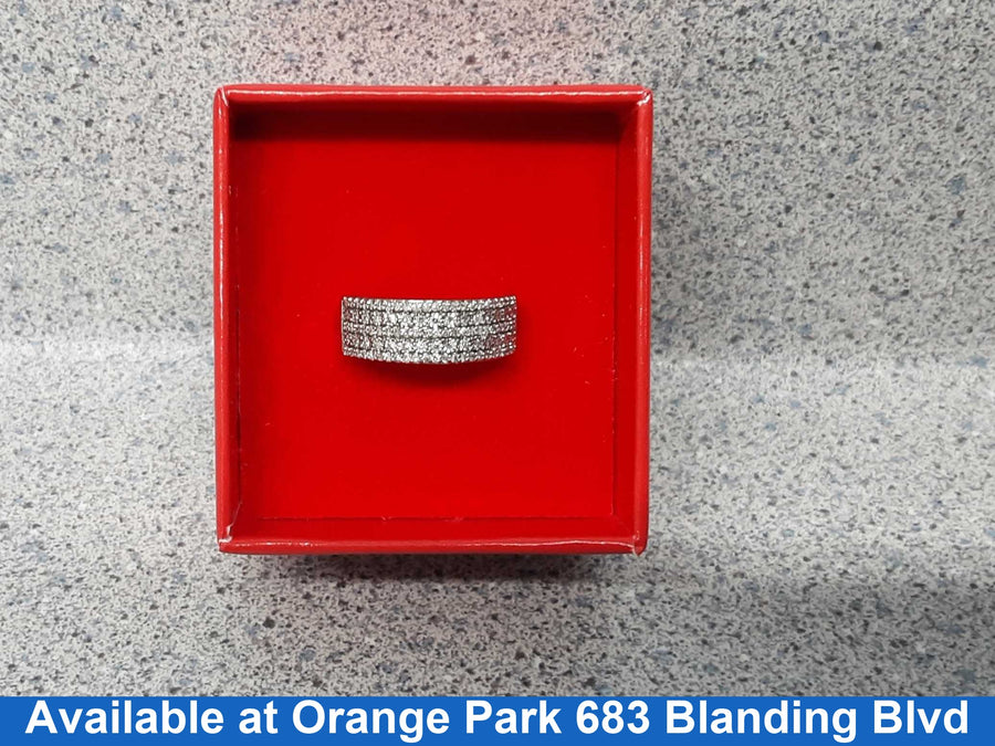 Women's Ring - White Gold 10k (.417) 3.3 grams Size 5