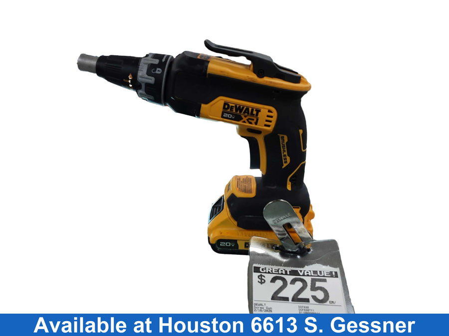 Dewalt Dcf630 Yellow Cordless Screw Gun