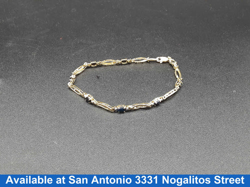 Bracelet - Yellow Gold 10k (.417) 4 grams 7 inch
