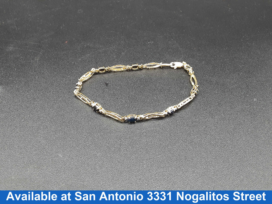 Bracelet - Yellow Gold 10k (.417) 4 grams 7 inch
