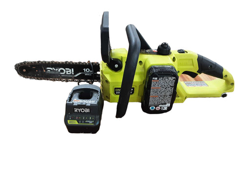 Ryobi P2502 Green Chain Saw