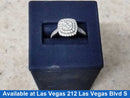 Women's Ring - White Gold 10k (.417) 4.6 grams Size 20