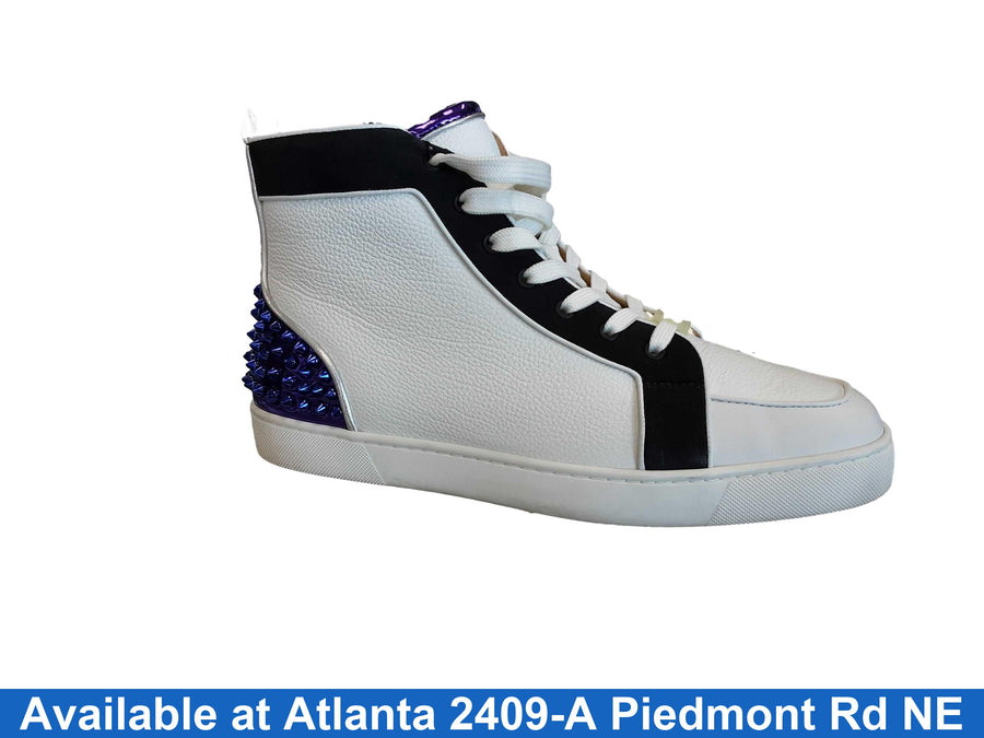 Christian Louboutin Spikes Purple