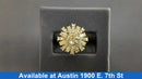 Women's Ring - White Gold 18k (.750) 5 grams Size 5.5