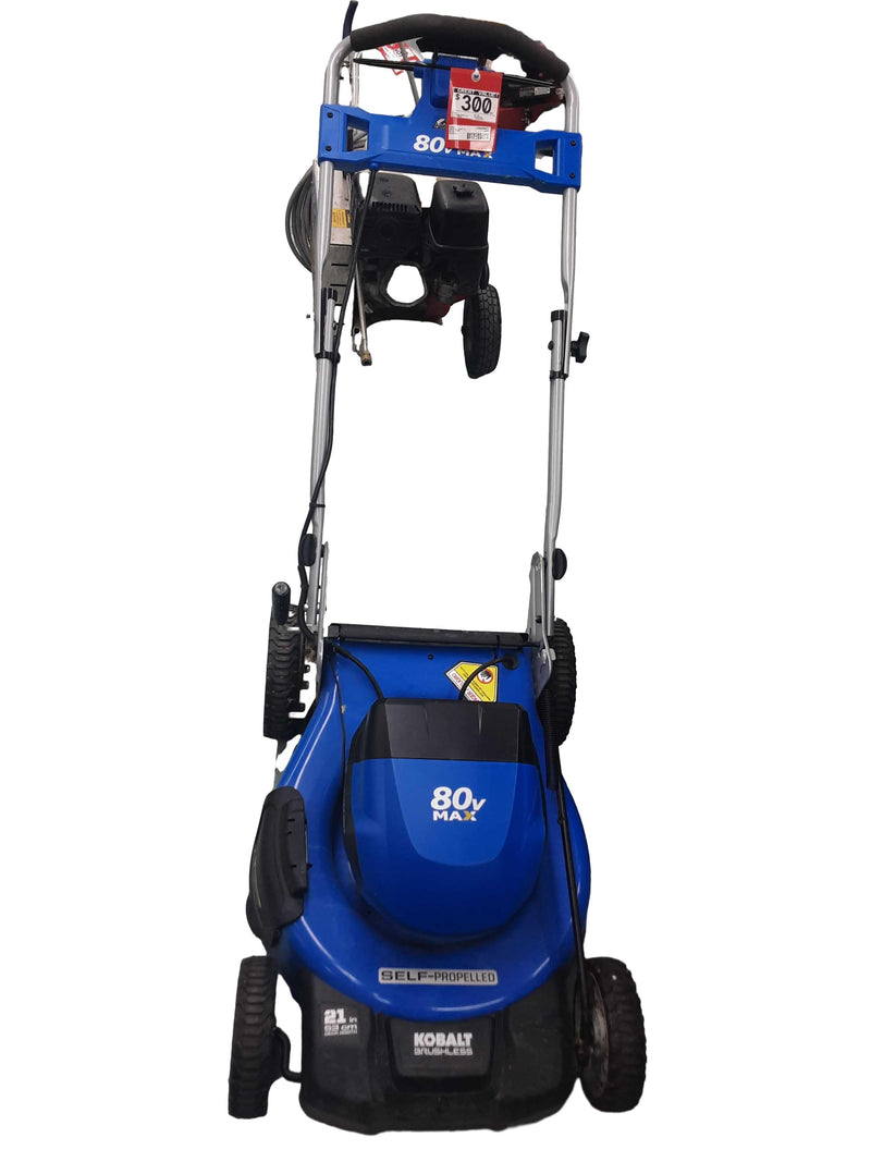 Kobalt 80 Vax Blue Cordless Push Lawn Mower