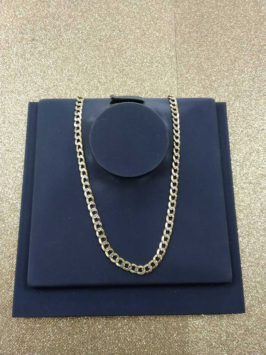 Cuban Link Chain - Yellow Gold 10k (.417) 19.3 grams 28 inch