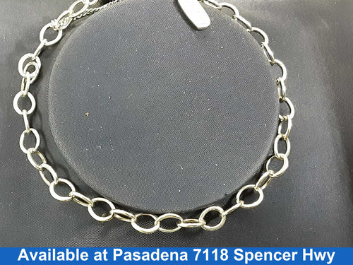 Bracelet - Silver 33.5 grams 8 inch