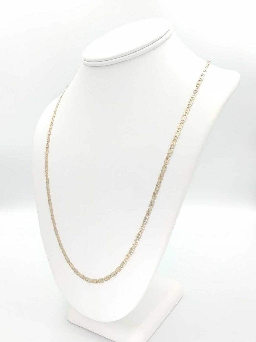 Gucci Chain - Tricolor Gold 14k (.585) 9.9 grams 26 inch