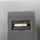Ring - Wedding Band - Yellow Gold 10k (.417) 2 grams Size 6