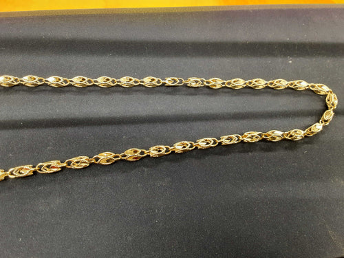 Woven Chain - Yellow Gold 14k (.585) 40.5 grams 20 inch
