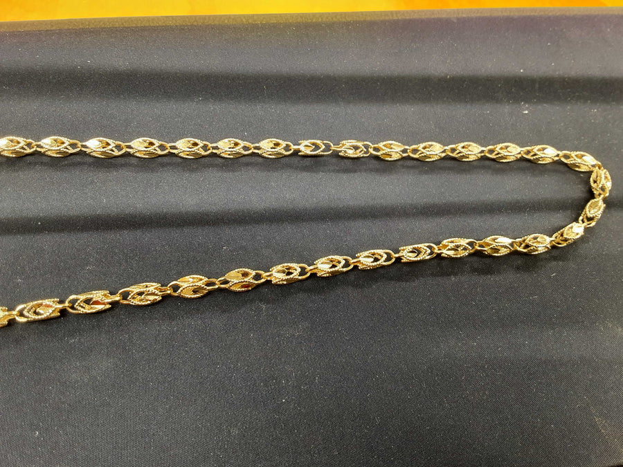 Woven Chain - Yellow Gold 14k (.585) 40.5 grams 20 inch