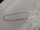 Serpentine Chain - Yellow Gold 14k (.585) 17.7 grams 30 inch