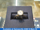 Women's Ring - Solitaire - Yellow Gold 14k (.585) 2.6 grams Size 9