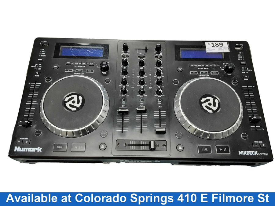 Numark Mixdeck Express Black DJ Controller