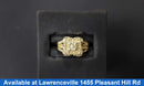 Women's Ring - White Gold 10k (.417) 4.2 grams Size 7