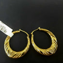 Shrimp Earrings - Yellow Gold 14k (.585) 3.5 grams