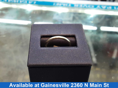 Ring - Wedding Band - White Gold 14k (.585) 1.9 grams Size 6.5