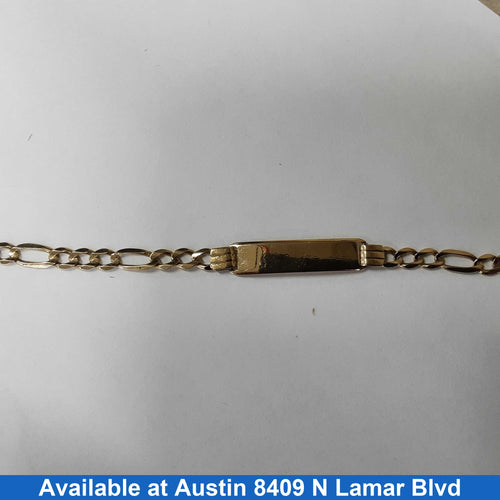 ID Bracelet - Yellow Gold 14k (.585) 14.5 grams 8 inch