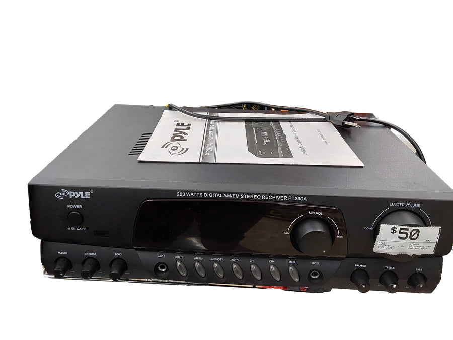 Pyle Pt260a Black TV Receivers & Converter