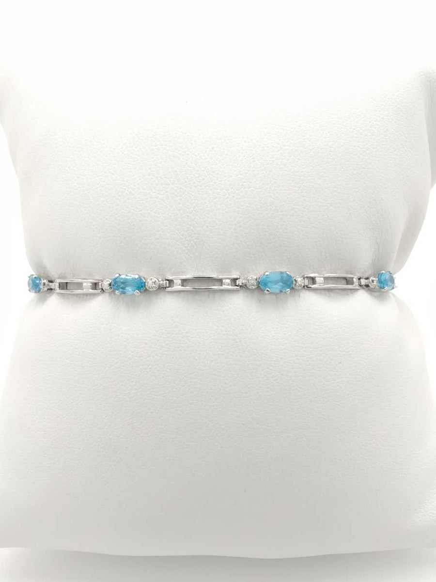 Tennis Bracelet - Yellow Gold 10k (.417) 3.2 grams 6 inch