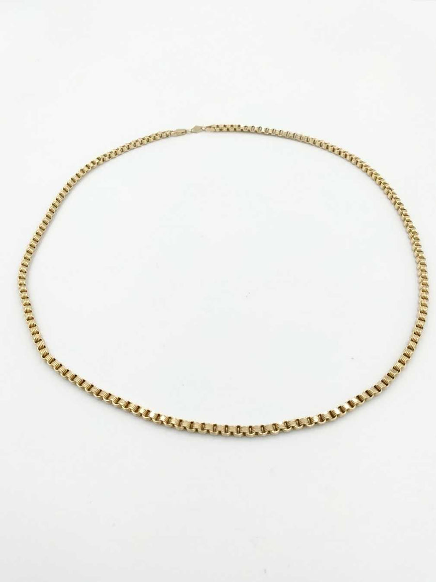 Box Chain - Yellow Gold 10k (.417) 10.2 grams 22 inch