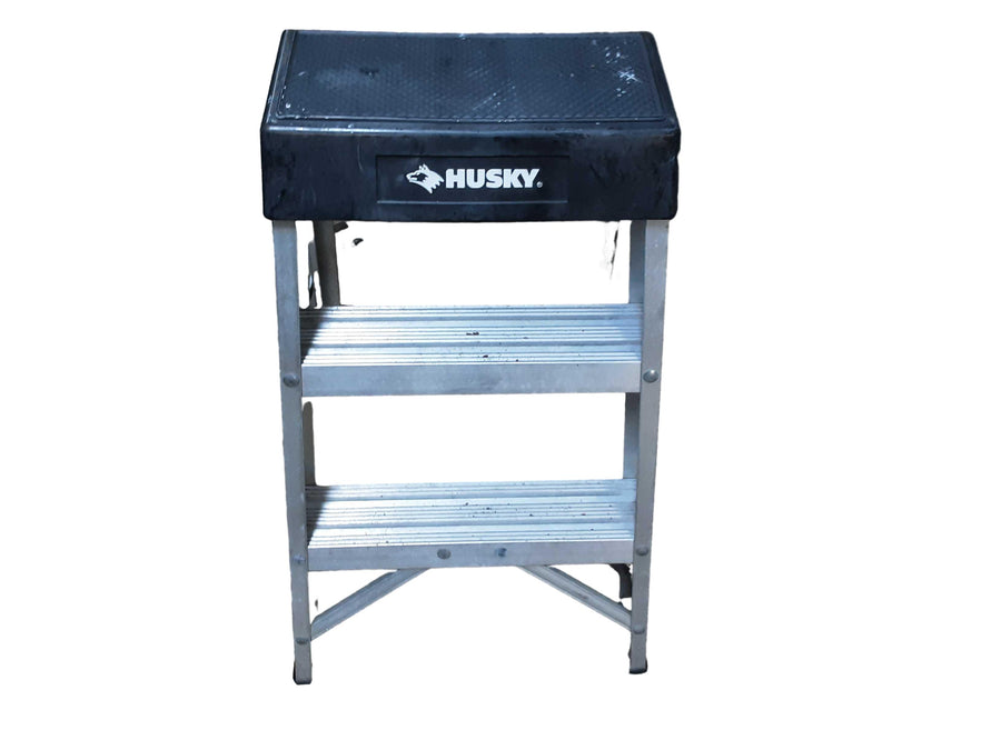 Husky Asl1a-2 Silver A-Frame Ladder