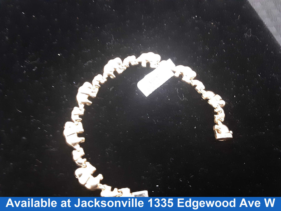 Bracelet - Yellow Gold 10k (.417) 8.4 grams 7 inch