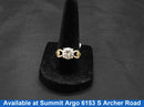 Women's Ring - Solitaire - Yellow Gold 14k (.585) 3.2 grams Size 8