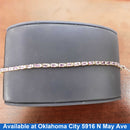 Tennis Bracelet - Yellow Gold 14k (.585) 9.6 grams 8 inch