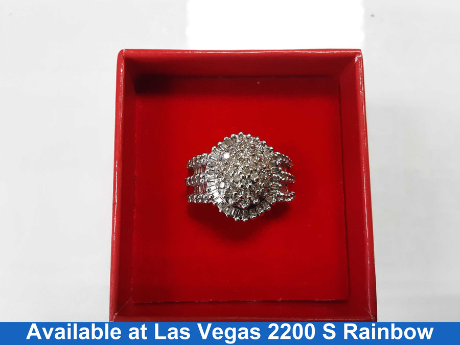 Women's Ring - Yellow Gold 10k (.417) 4.9 grams Size 20