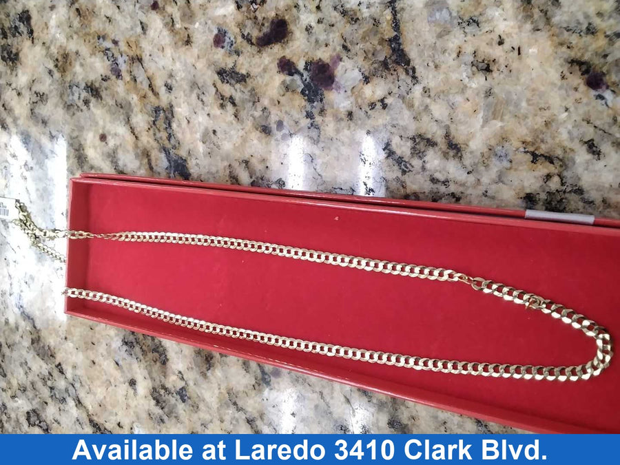 Chain - Yellow Gold 10k (.417) 7.1 grams 26 inch
