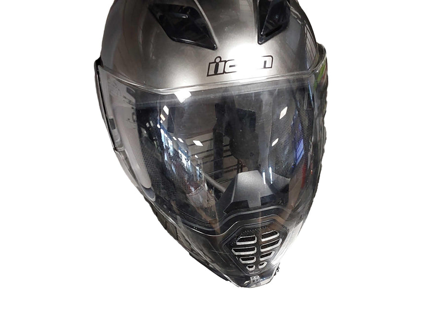 Icon Airflite Silver Helmet