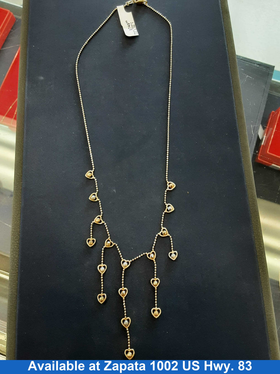 Bead Chain - Yellow Gold 14k (.585) 6.5 grams 17 inch