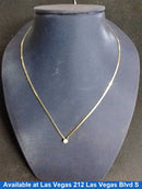 Serpentine Chain - Yellow Gold 14k (.585) 2.8 grams 15 inch