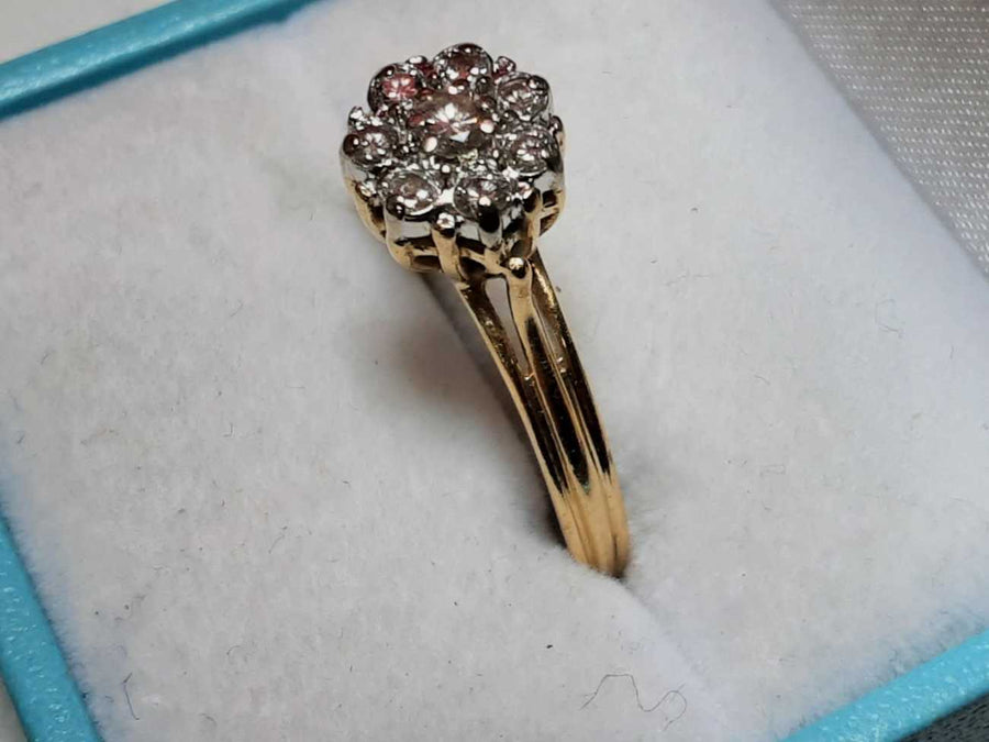 Women's Ring - Yellow Gold 14k (.585) 2.7 grams Size 10